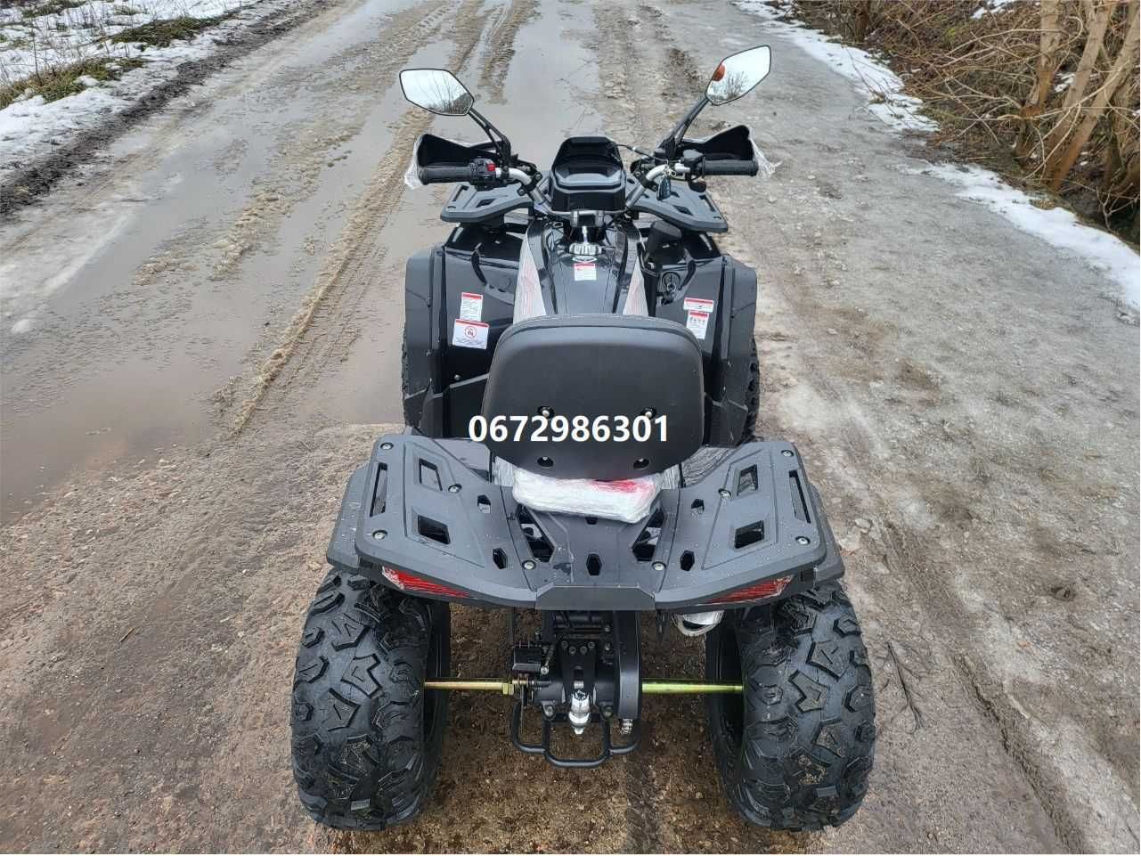 Квадроцикл Forte ATV 200 G PRO черний Форте доставка безкоштовна