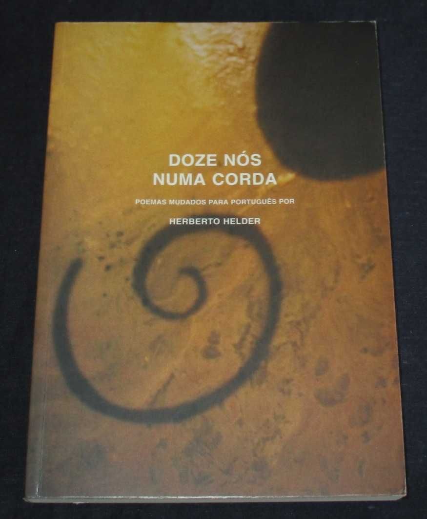 Livro Doze Nós numa Corda Herberto Helder 1ª edição
