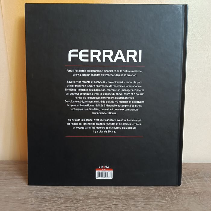 НОВА! Книга Ferrari Au-delà de la légende (Феррарі). Франц.