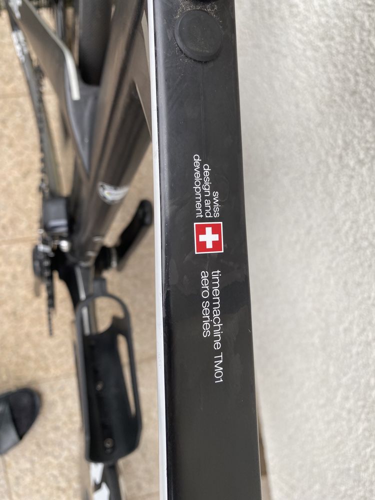 BMC TM01 di2 rower do jazdy na czas. Pomiar mocy.