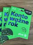 2x Starter Plus SIM „Konto Ważne Rok” do alarmu, kamery, na działkę