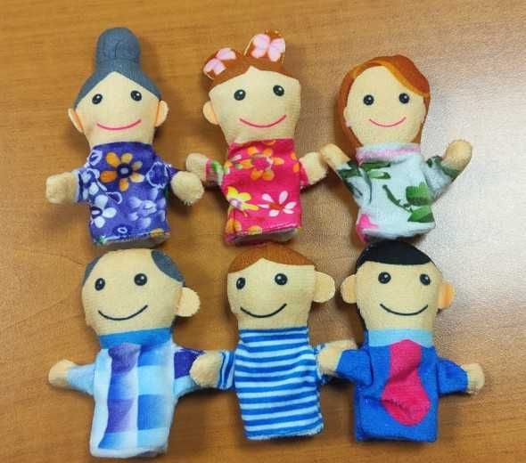 Fantoches Lobo Mau Capuchinho Vermelho 3 Porquinhos sereia princesas