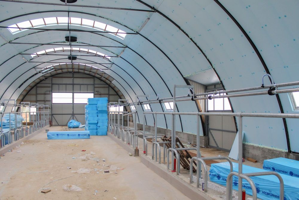 Ocieplenie Hala Łukowa Tunelowa Plandekowa Stalowa Styrodur XPS AGRO