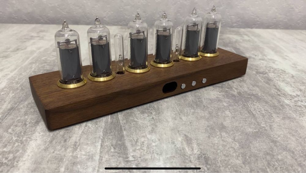 Nixie clock, ламповые часы, ламповий годинник на 6 ИН-14