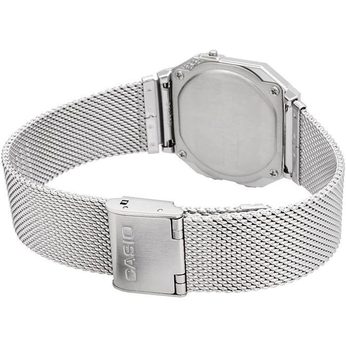Часы Casio A700 Наручные, тонкие, ремешок, браслет миланская петля.
