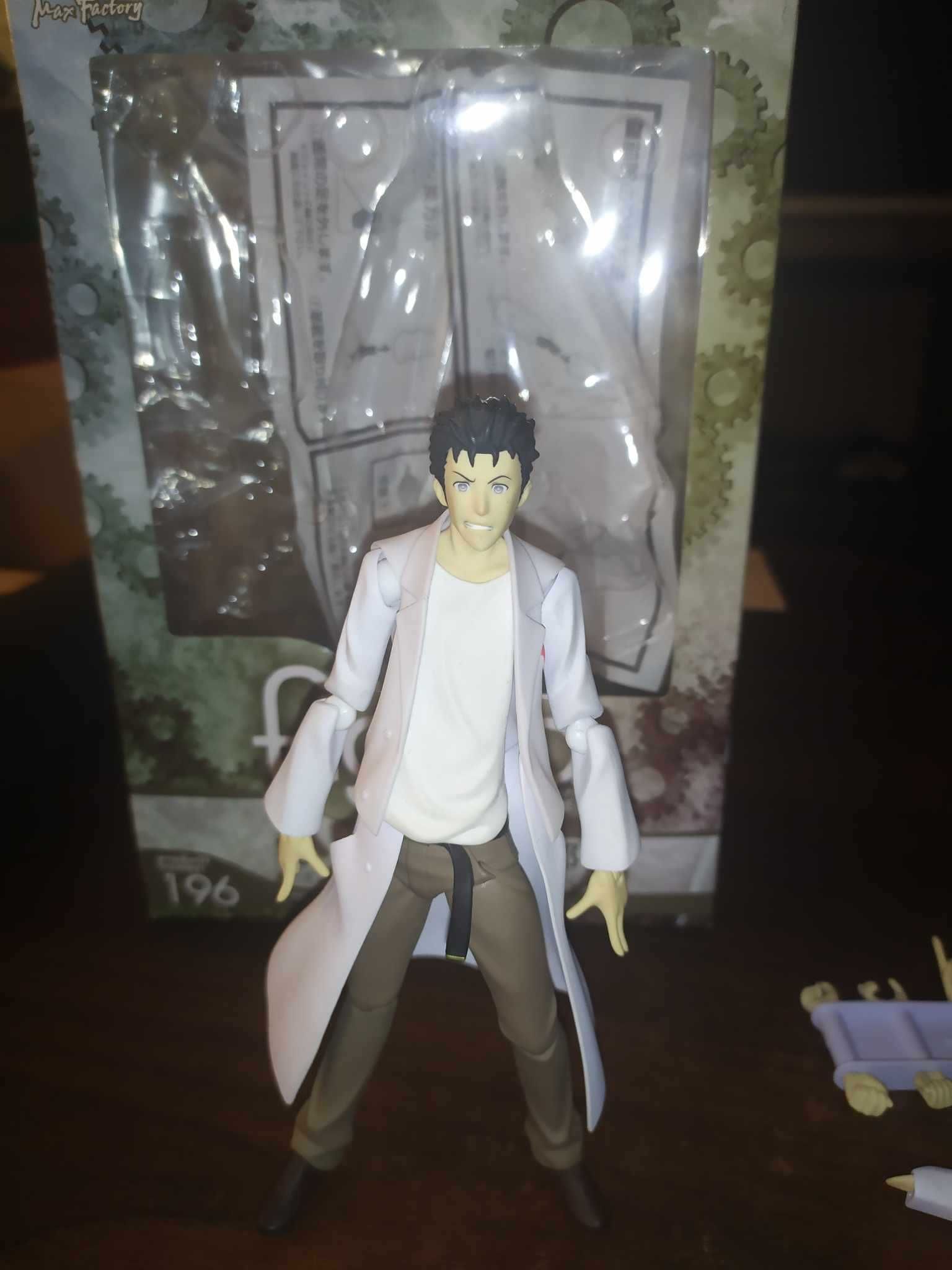 Figurka anime Steins;Gate Okabe Rintarou Figma#196「Oryginał !!」