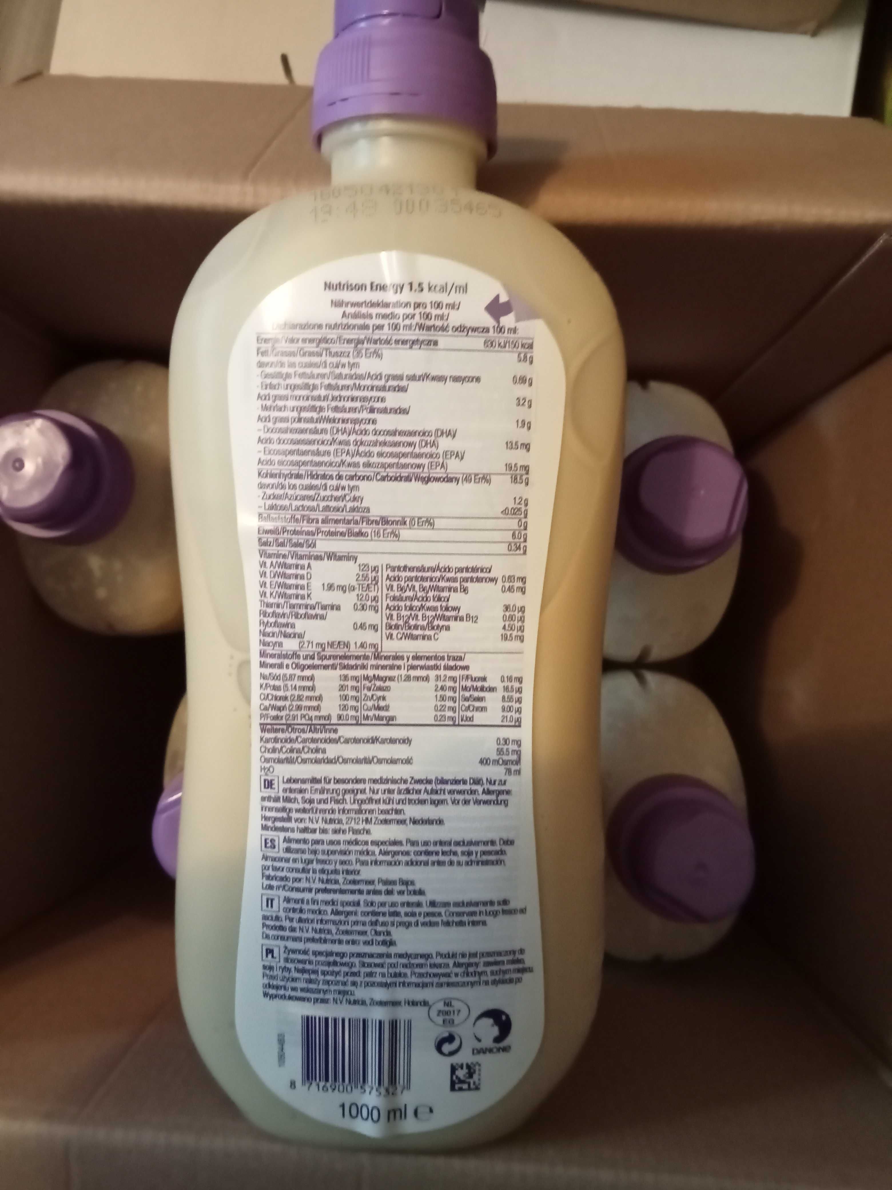 Nutricia nutrison energy 1000ml,8sztuk