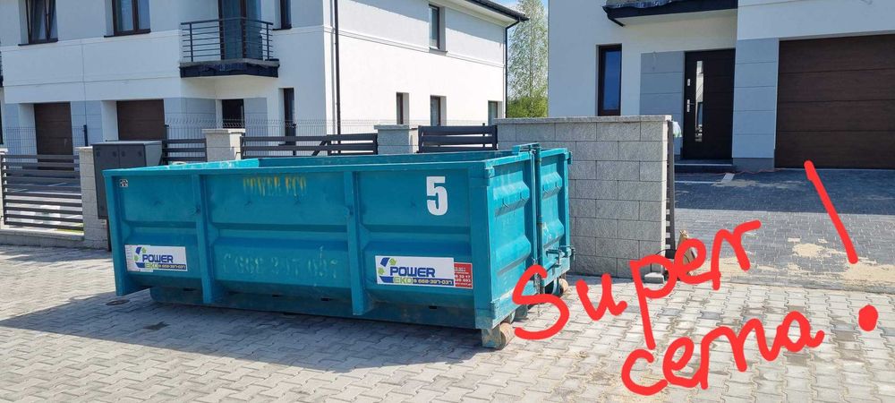 Wywóz gruzu - kontenery - Pruszków