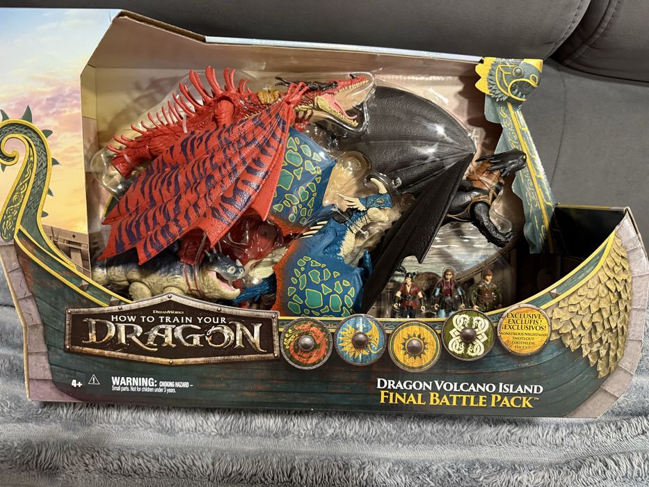 Набір фігурок Dragons Як приборкати дракона Фінальна битва