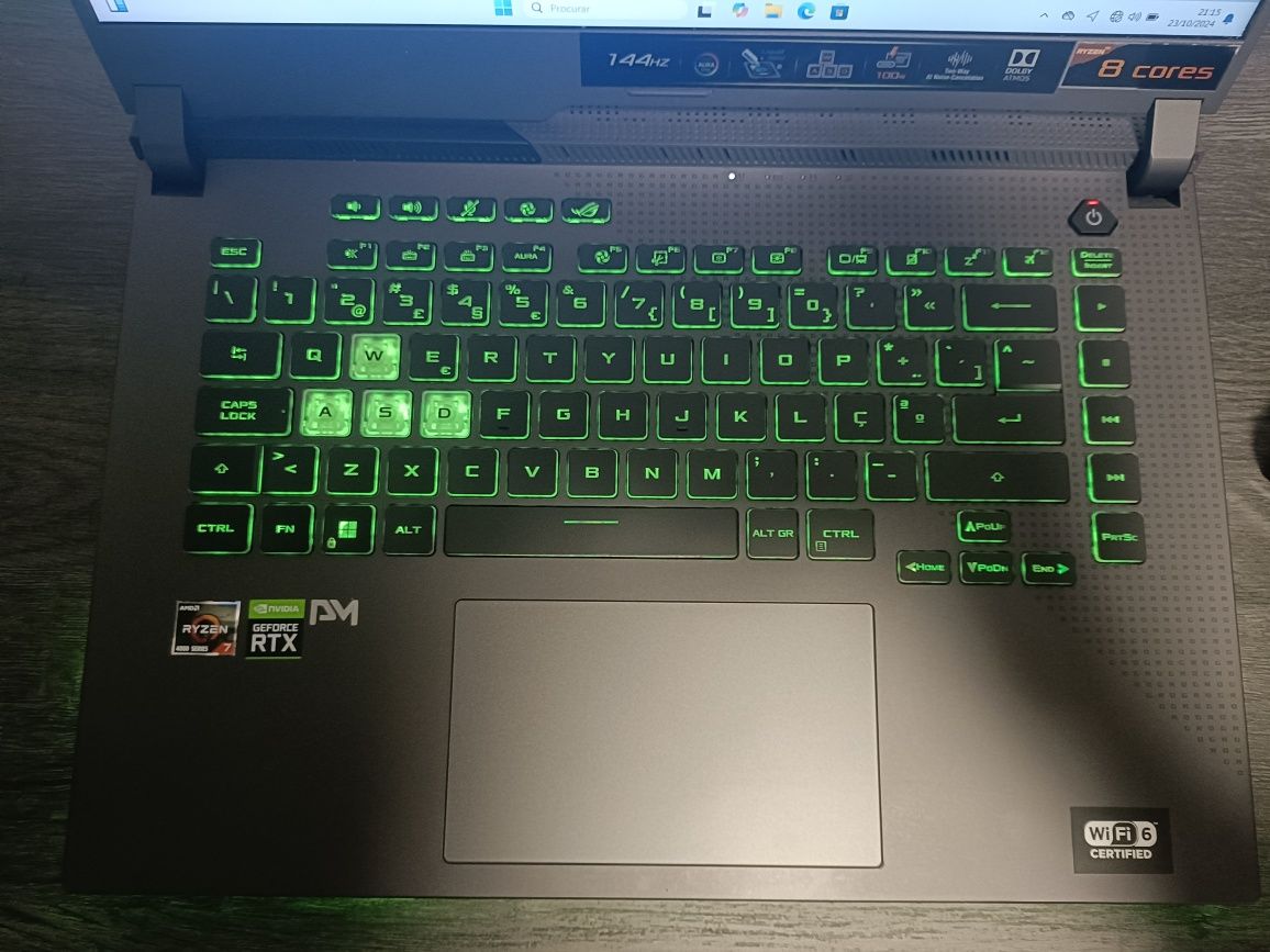 Asus Ryzen 7 3050RTX 20 RAM 512 Gigas