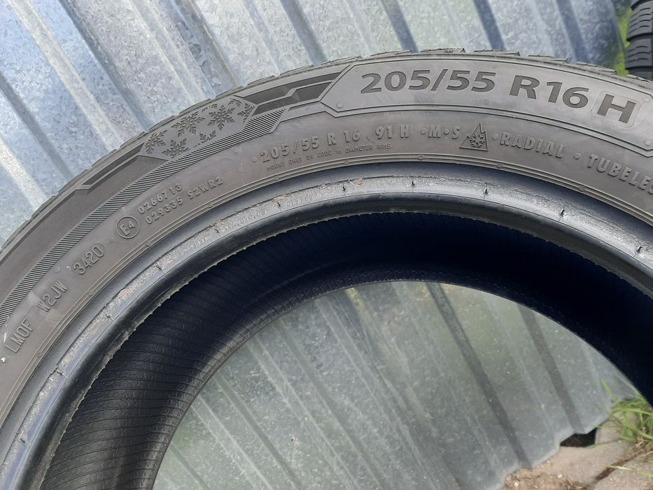 2x Opony zimowe 205/55R16 Barum Polaris 5 / 2020r 6mm