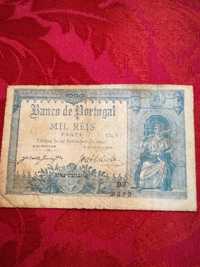 Notas de 1000 réis (30/09/1910) - Banco de Portugal