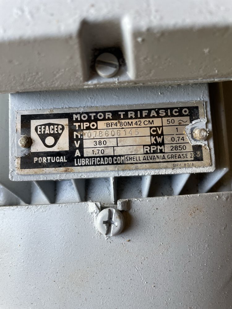 Motobomba de água 1cv