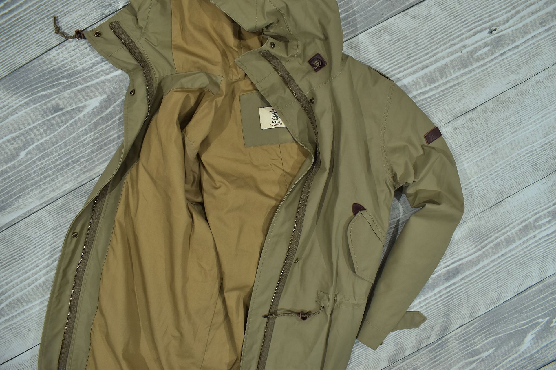 AIGLE Brokfield Fishtail Parka Wiosenna / 36