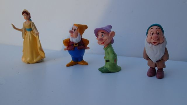 Figuras em PVC da Branca de Neve