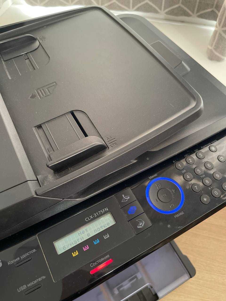 МФУ Samsung Color Laser Printer CLX-3175FN Принтер Сканер Ксерокс