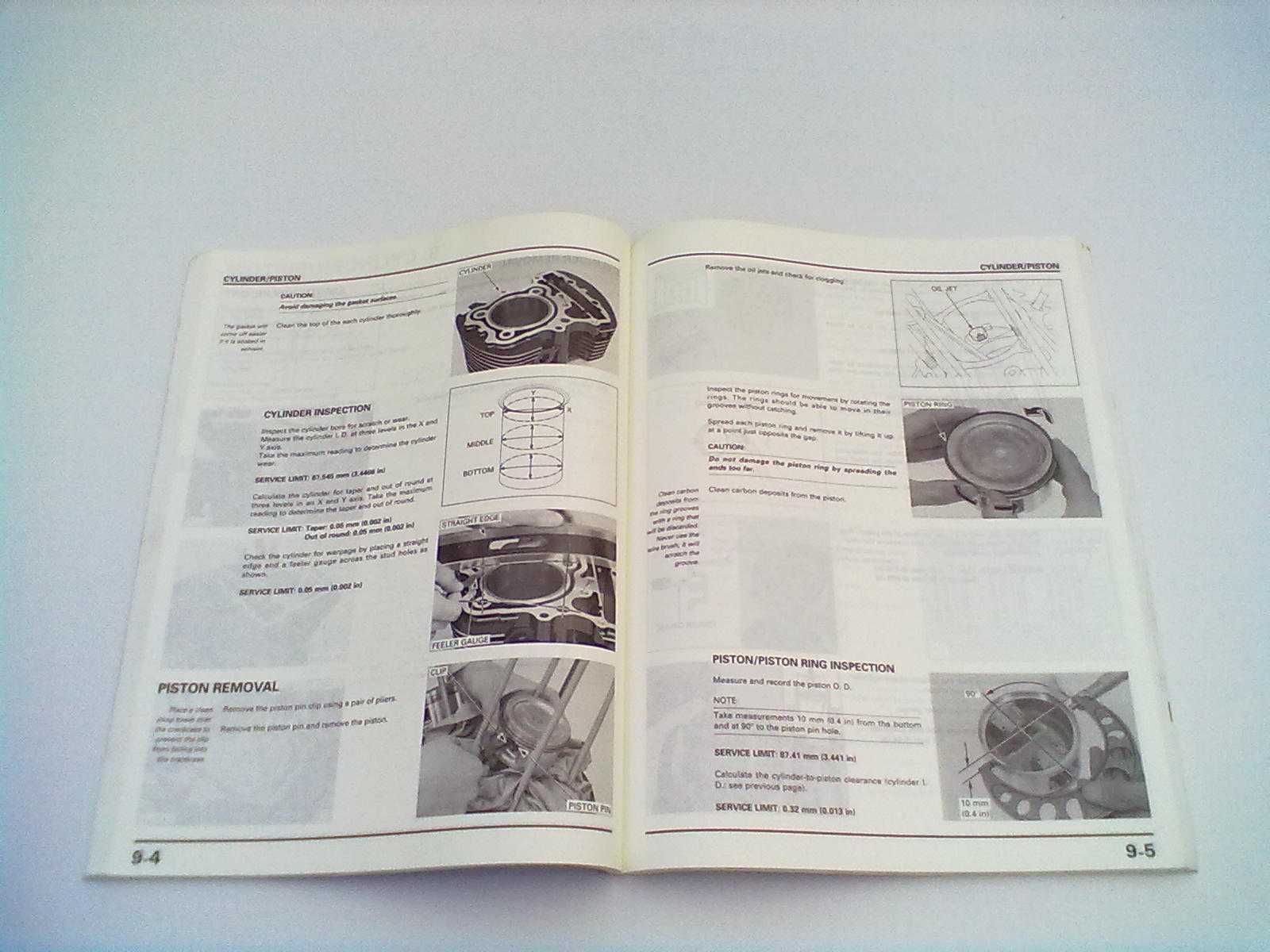 Manual Técnico Oficial Honda Shadow VT 1100 C3w