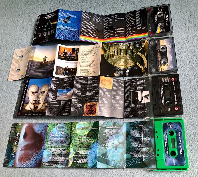 Аудиокассеты Pink Floyd