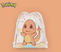 Pokemon CHarmander torba ze sznurkiem organizer woreczek na PREZENT