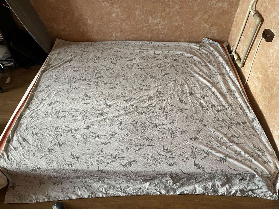 Двостороння під ковдра, красивий принт 190*180