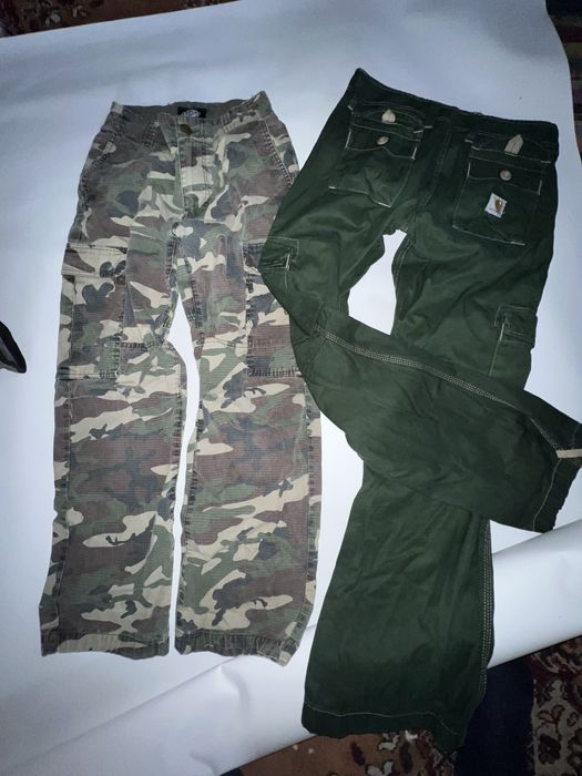 Дві пари карго штанів dickies carhartt