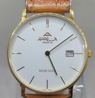 золотые часы APPELLA