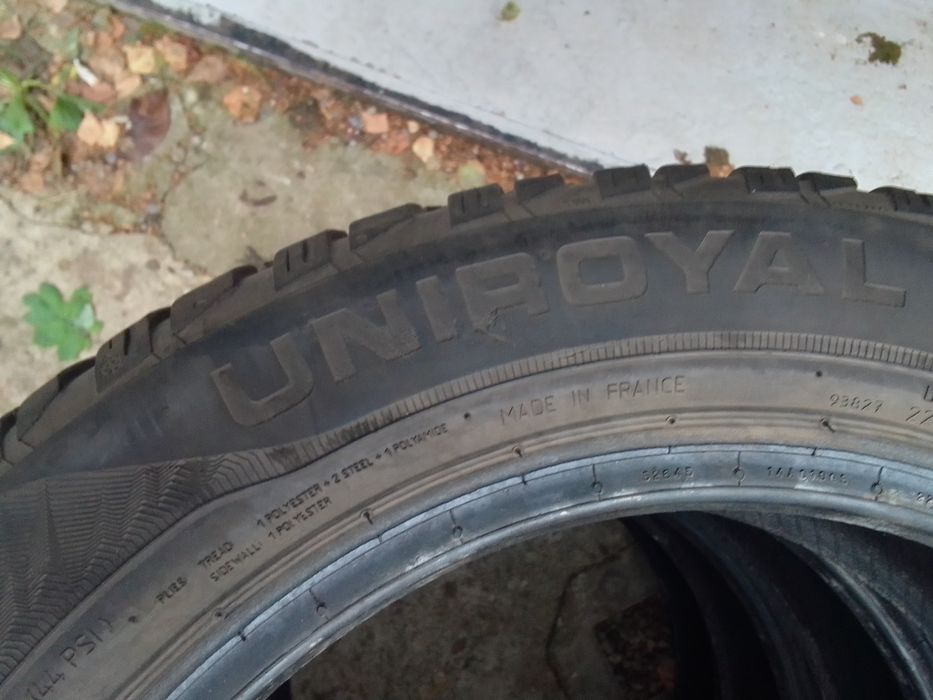 4 Opony zimowe 165/65r15 UNIROYAL 6mm