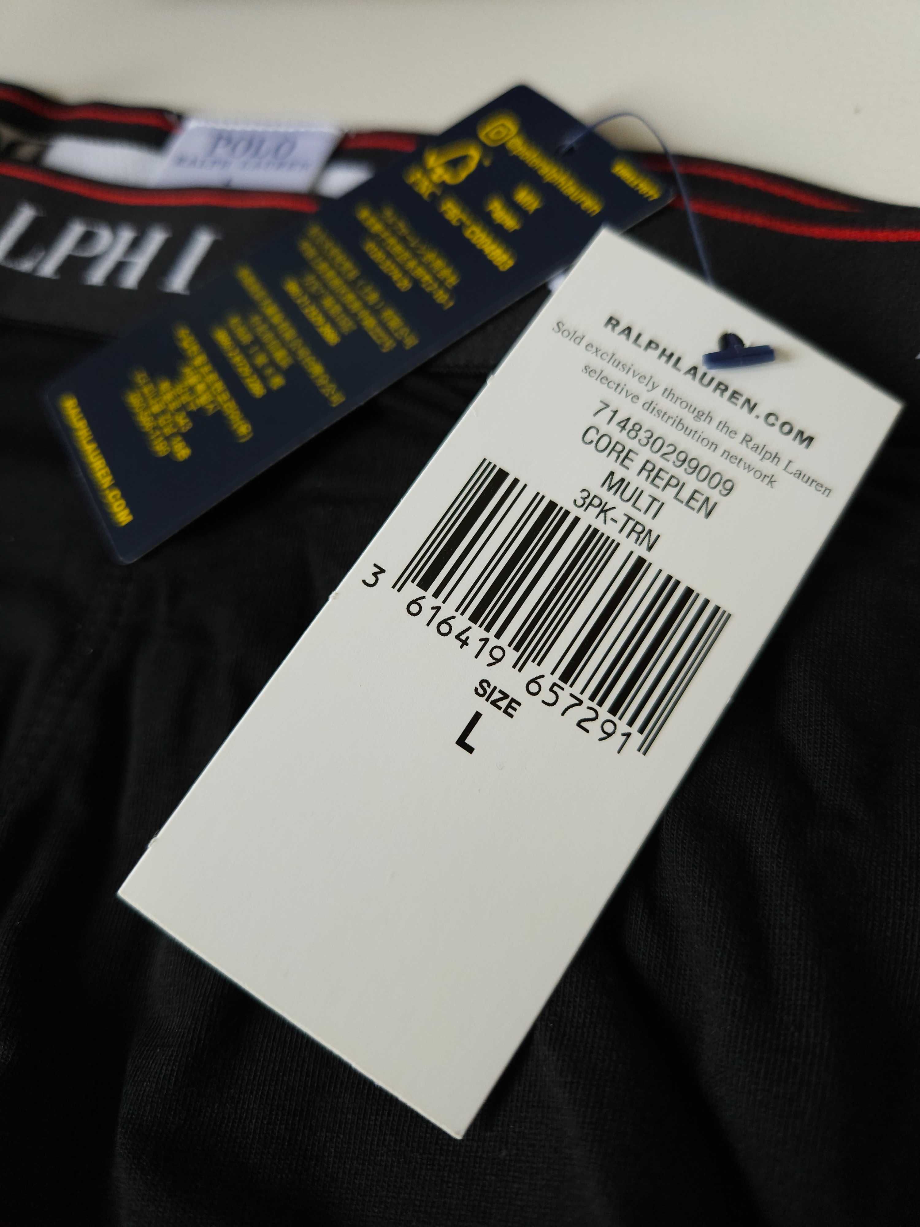 Набір чоловічих трусів polo ralph lauren оригінал, боксери polo 3 шт