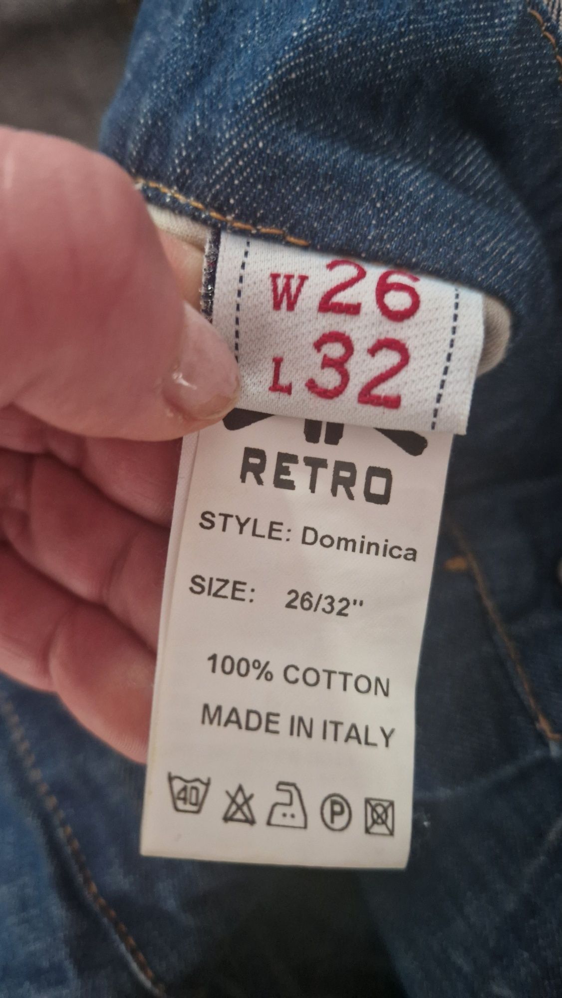 Kombinezon jensowy RETRO Jeans 26/32