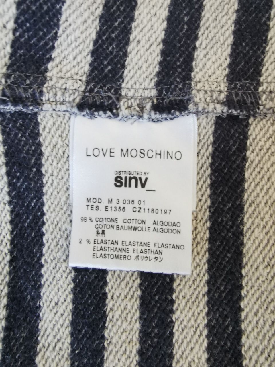 Love Moschino. Kurtka, bluza, marynarka sportowa Męska M.