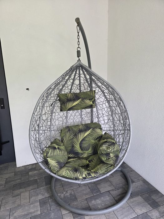 Fotel bujany huśtawka ogrodowa