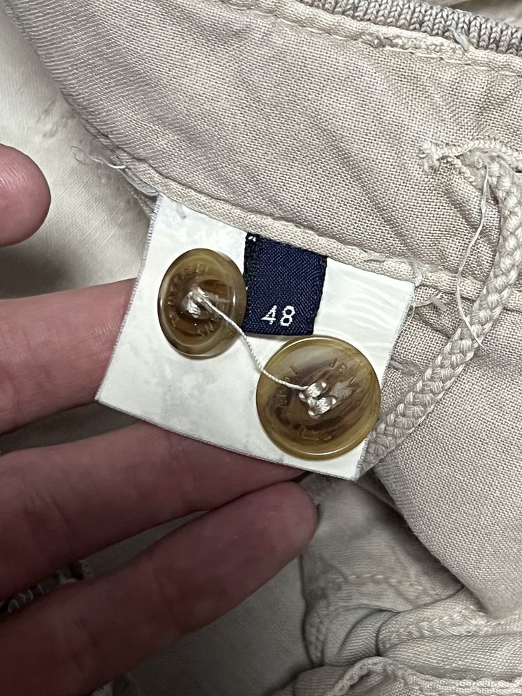 Лляні шорти TRUSSARDI (оригінал, made in Italy)