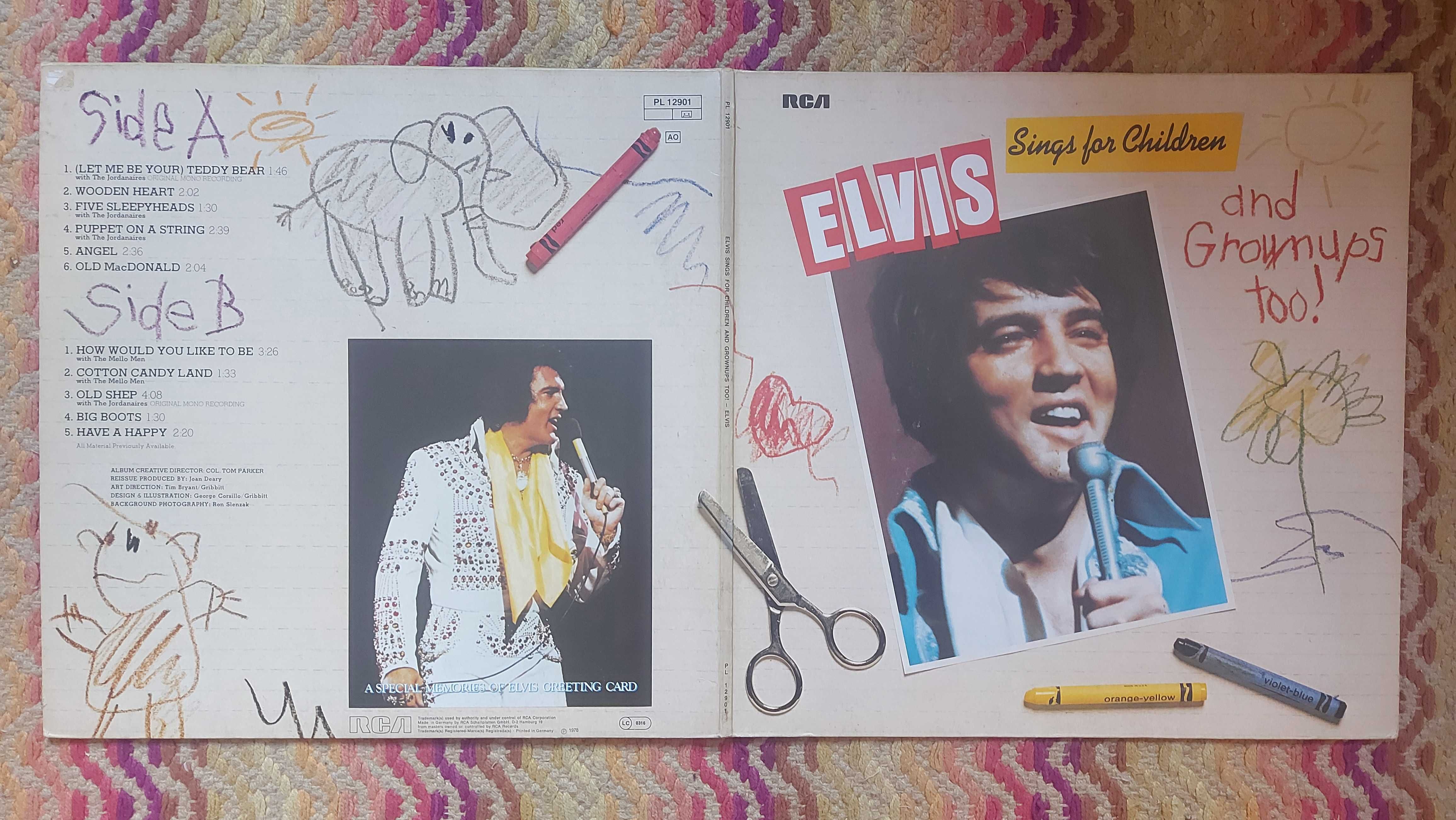 Elvis Presley Elvis Sings For Children And Grownups Too !  (NM-/EX)