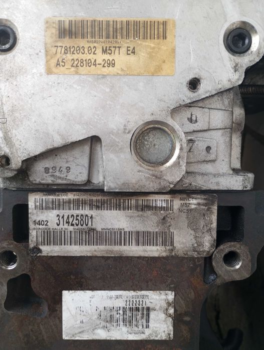 Двигун BMW e60,e61 M57N 2.5d (256D2)