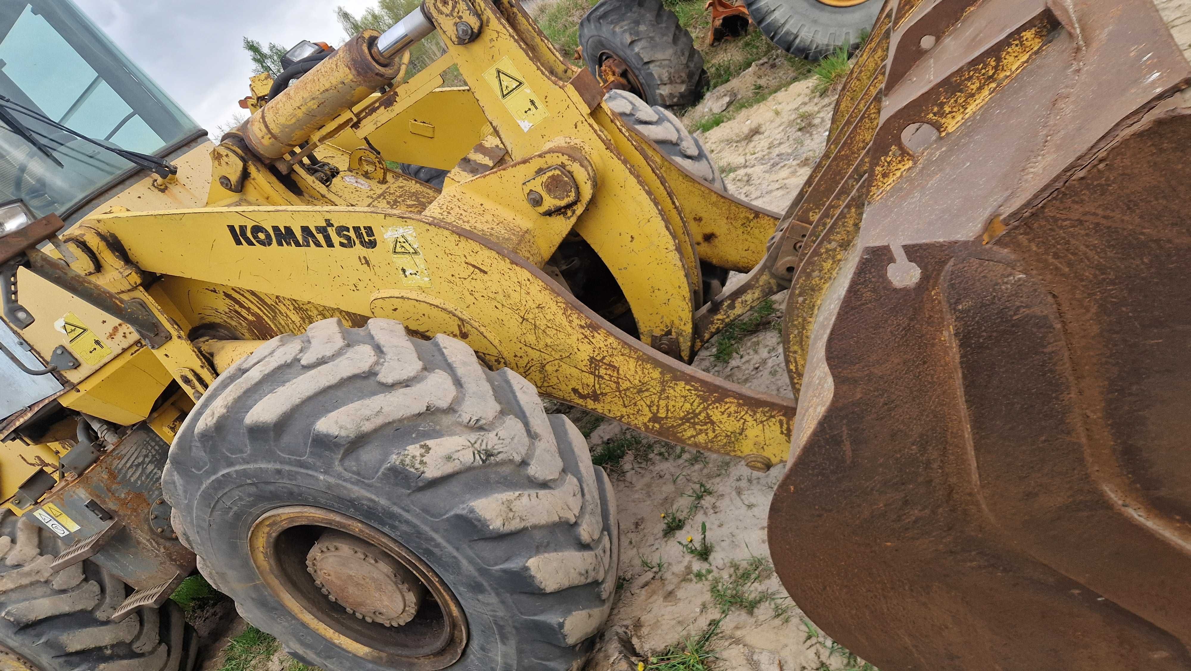 Komatsu Wa 270 częsci kabina licznik sterownik skrzynia koła