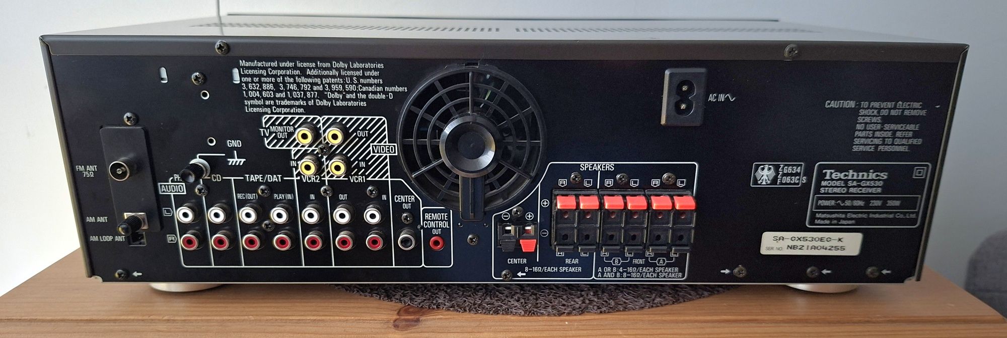 Technics SA-GX530 + pilot oryginalny