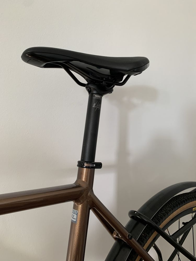 Rower Gravel Szosa La pierre Cross Hill 3.0 - złoty
