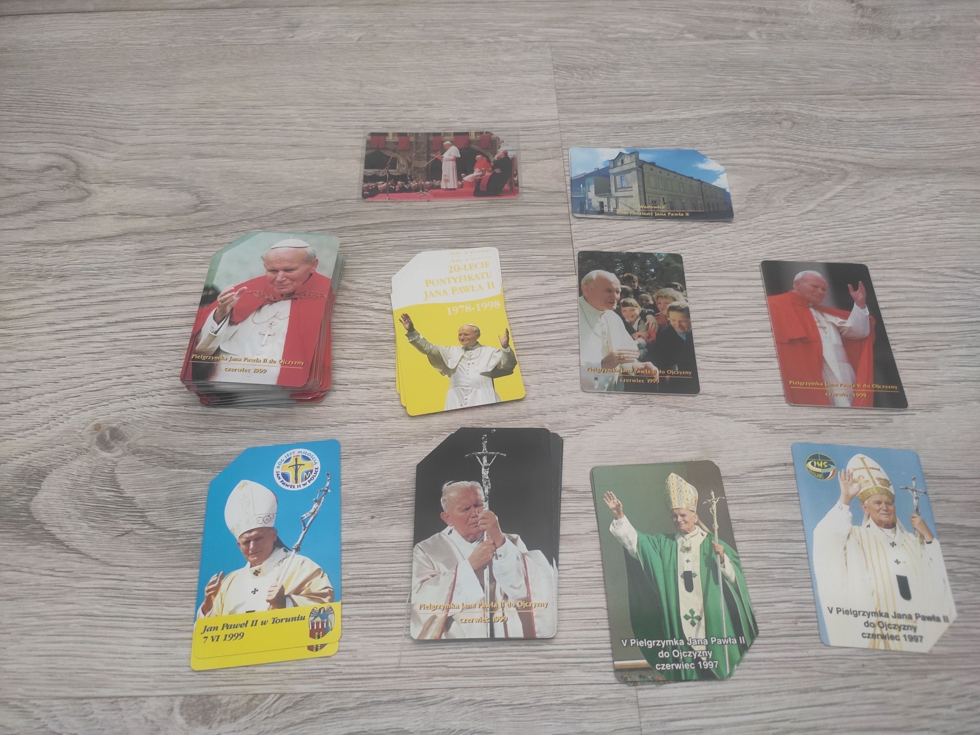 Karty telefoniczne Jan Paweł II