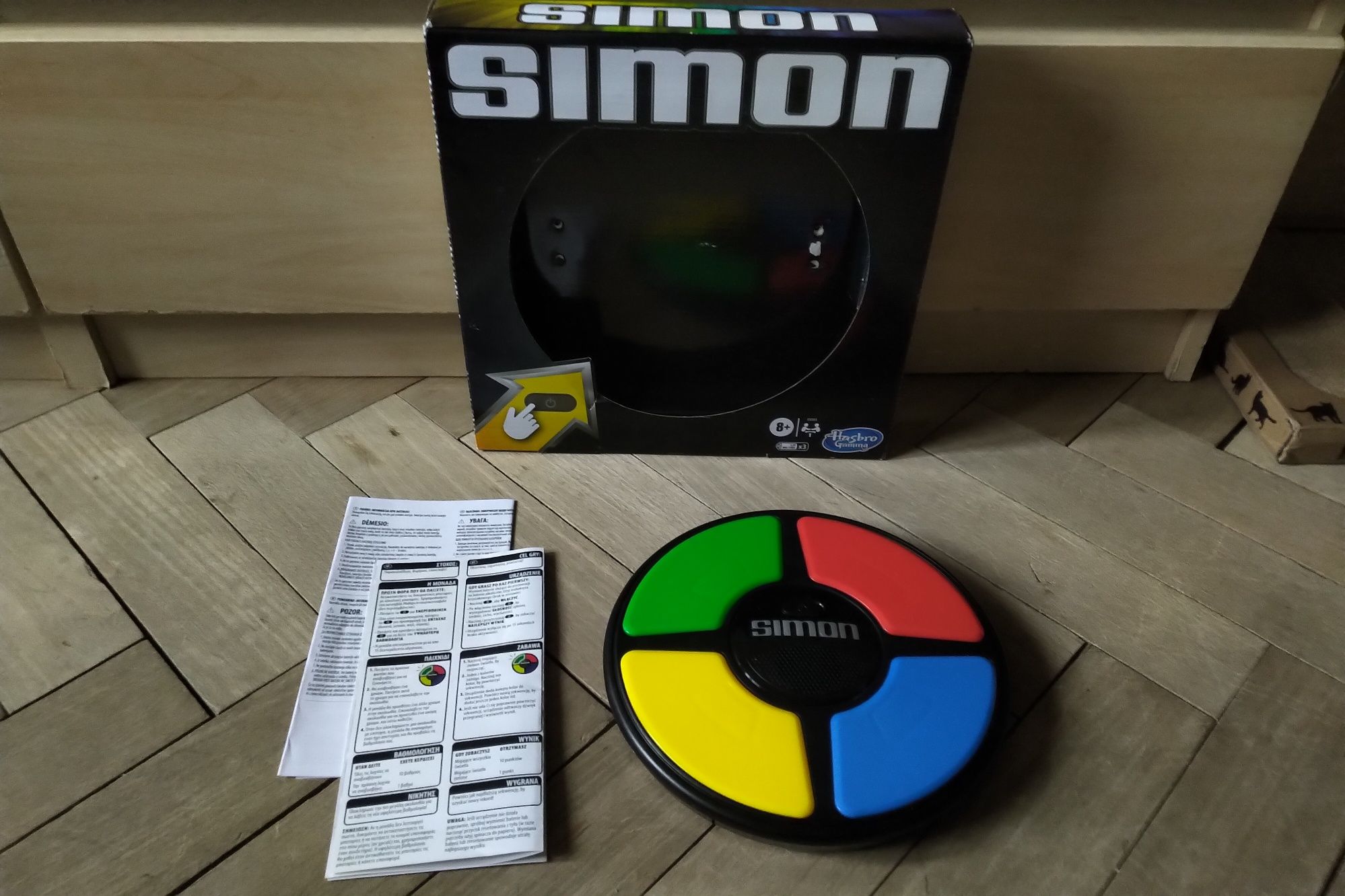 Gra pamięciowa Simon Hasbro