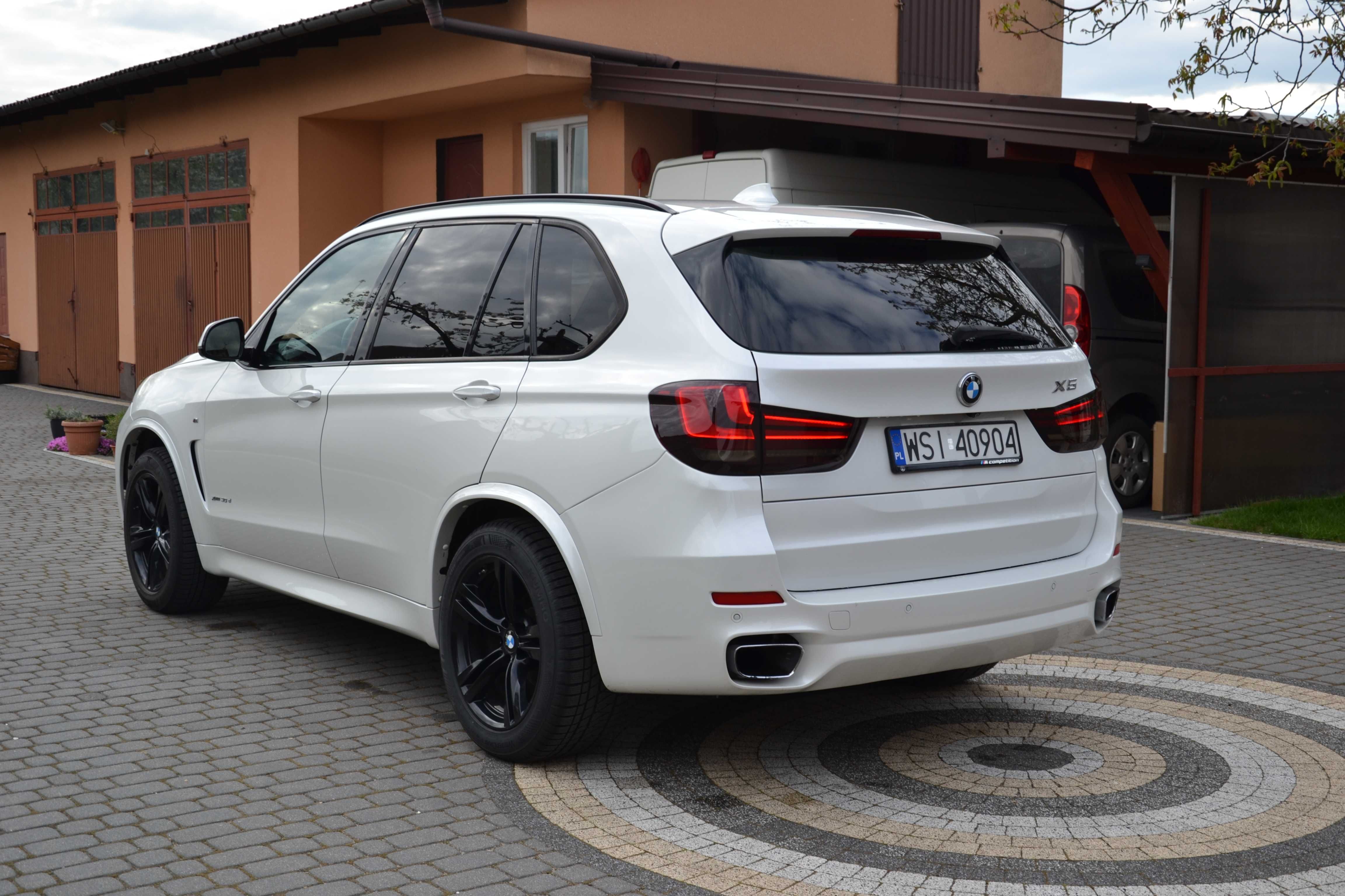 Bmw x5 f15 3.0d/biała perła/M pakiet/komforty