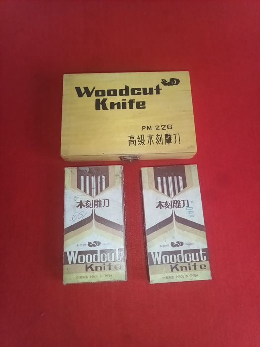 Dłuta do rzeźbienia w drewnie PRL nowe