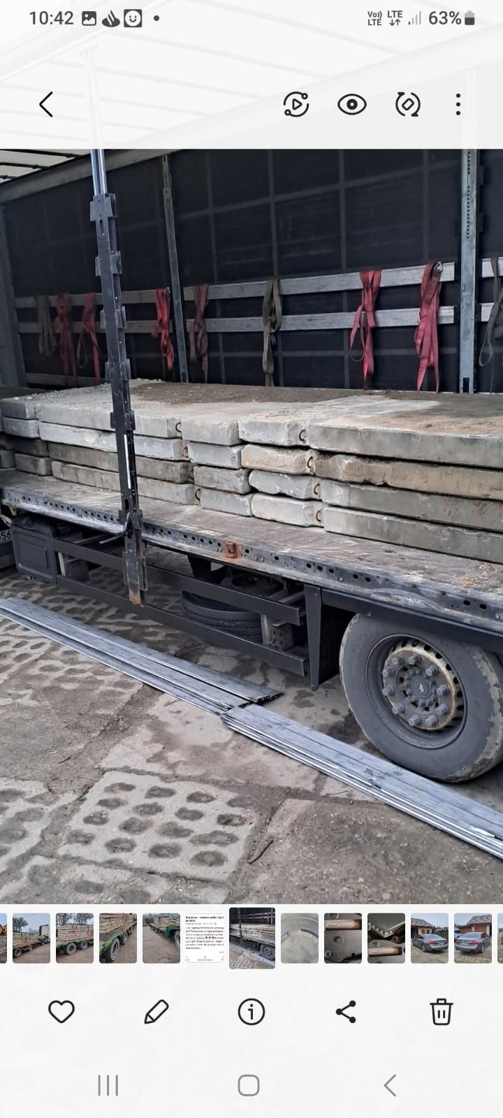 Płyty drogowe betonowe 3 x 1.5 m Płyty mon jumbo plac droga
