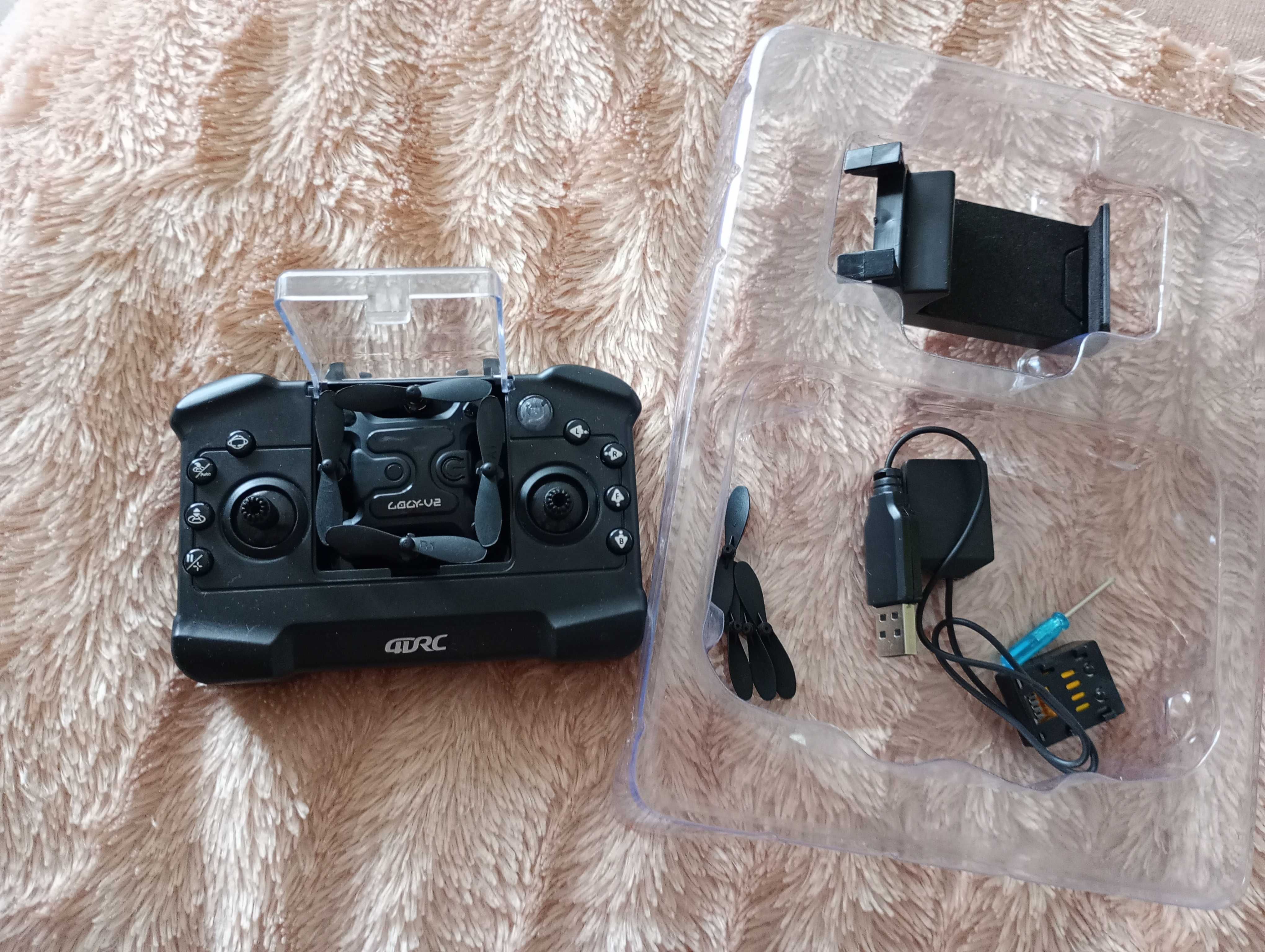 Дрон для підлітка  LOLY-V2 mini folding pocket drone