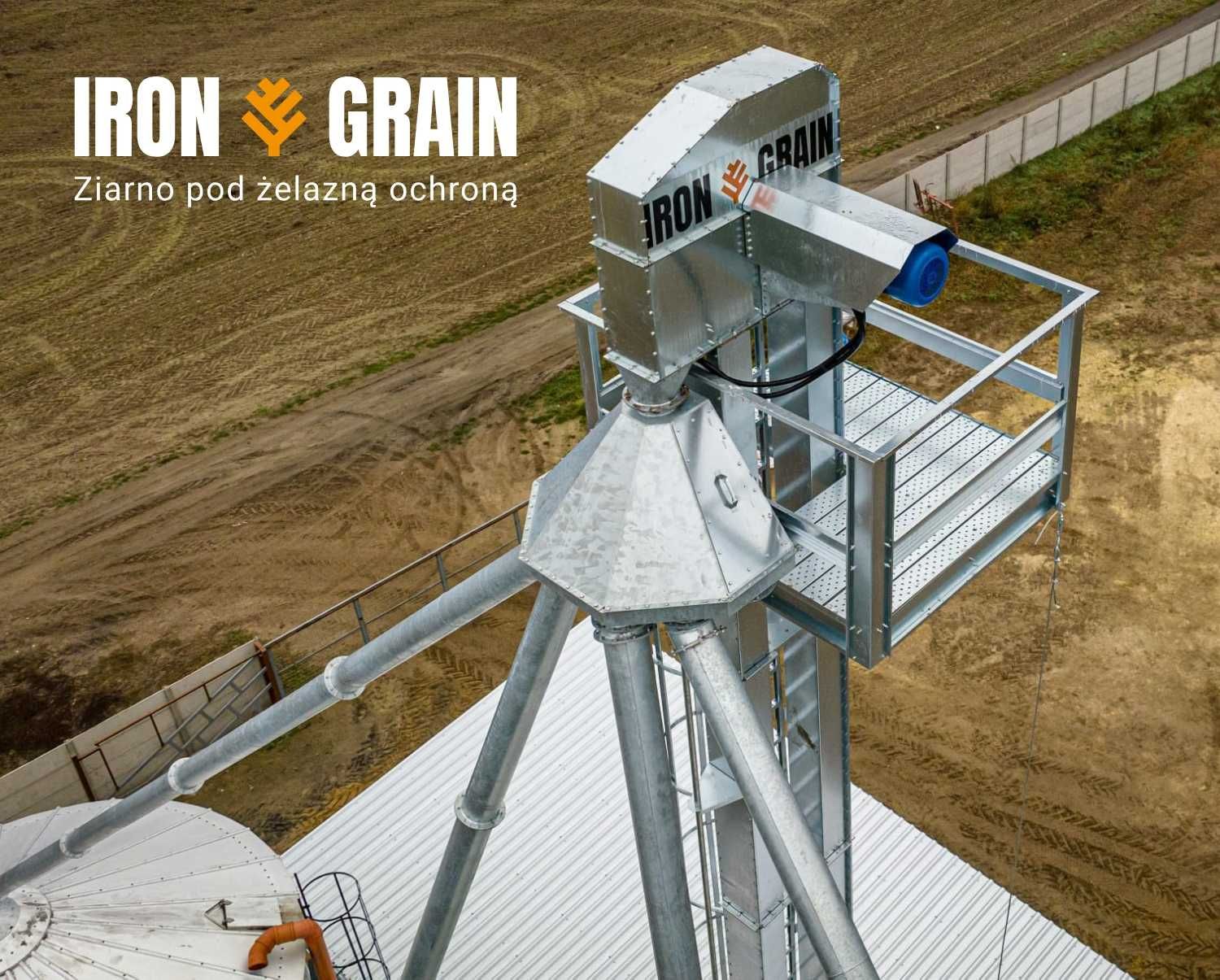 Podajniki kubełkowe do silosów podajnik pionowy na ziarna IRON GRAIN