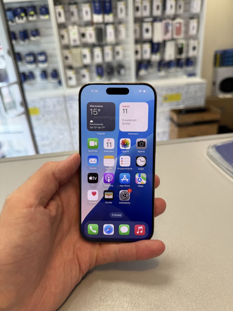 SMARTFON Apple Iphone 16 pro 128gb 100% kondycja jak nowe