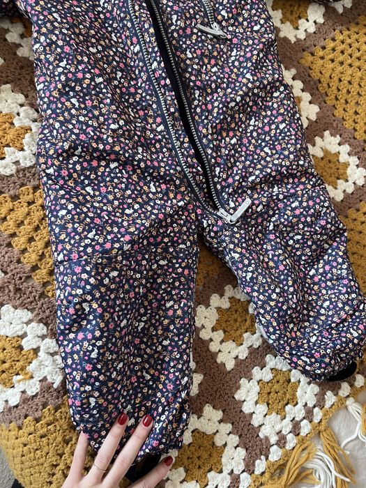 Зимовий комбінезон на дівчинку 12-18-24 міс 86 92 h&m