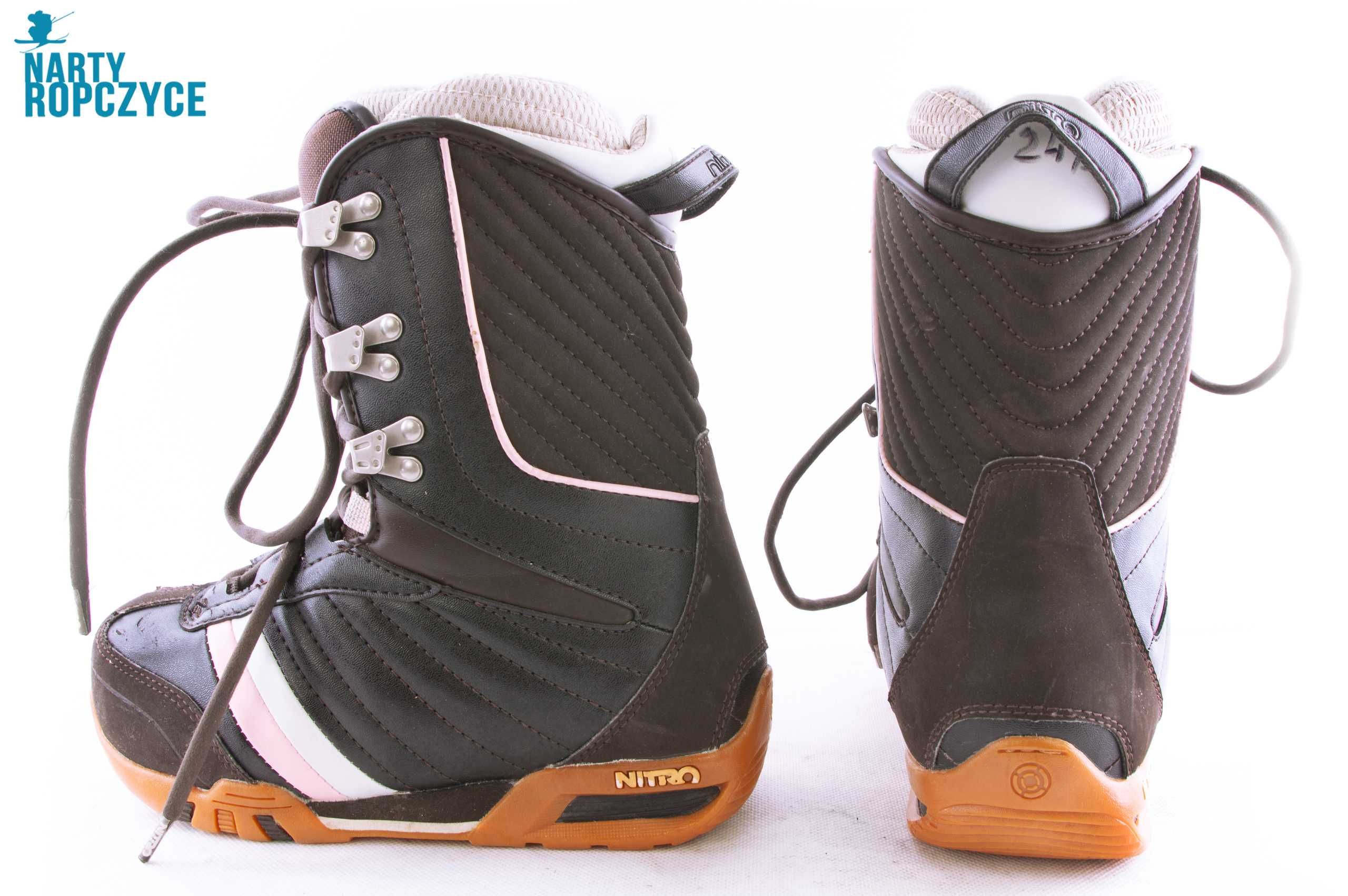 TBO NartyRopczyce Buty R. 38 24,5 NITRO SNOWBOARDOWE
