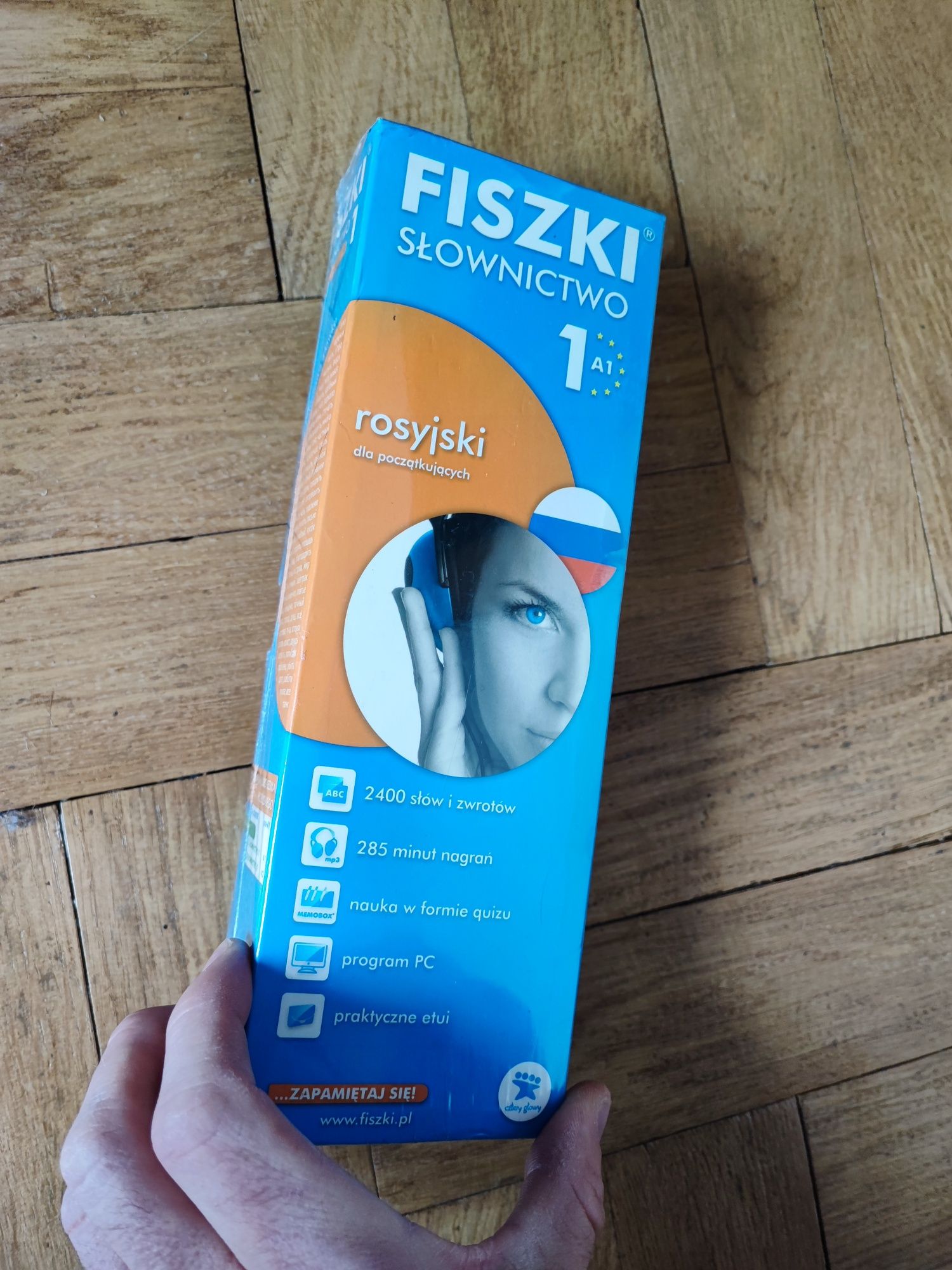 Nowe FISZKI słownictwo rosyjski 1 A1 zafoliowane