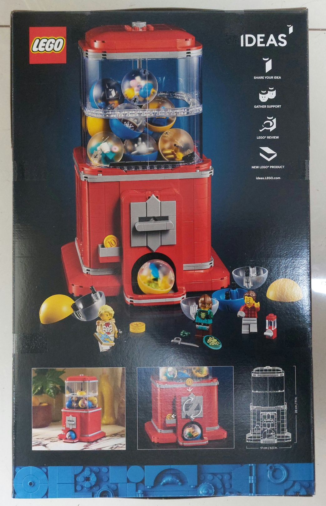 LEGO 21358 Ideas Minifigure Vending Machine Maszyna z minifigurkami