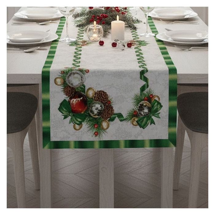 Bieżnik Abeto 50 x 150 DomoweTekstylia | WNA032 150 | Boże Narodzenie